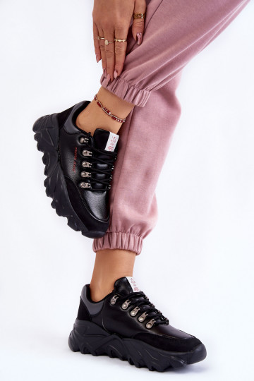 Pealiste omad Sneakers tüüpi jalanõud platvormiga Cross Jeans KK2R4073C msuud 2