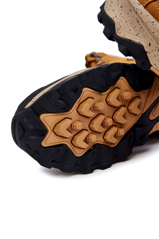 meeste omad matkasaapad voodriga Cross Jeans KK1R4020C pruunid värvi meeste omad matkasaapad voodriga Cross Jeans KK1R4020C pruunid värvi