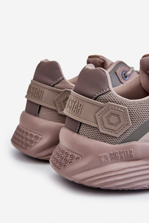 meeste omad Valgus Sneakers tüüpi jalanõud Memory Foam System Big Star LL174151 beeži värvi