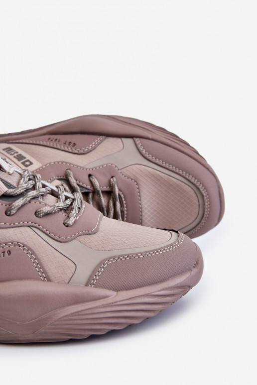 meeste omad Valgus Sneakers tüüpi jalanõud Memory Foam System Big Star LL174151 beeži värvi