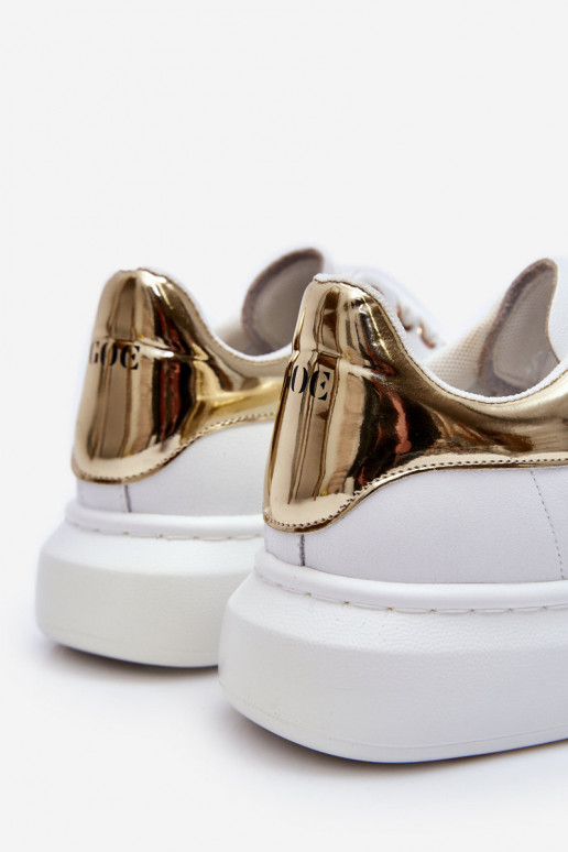 Pealiste omad spordijalatsid GOE LL2N4011 Valget-Kuldset värvi Pealiste omad spordijalatsid GOE LL2N4011 Valget-Kuldset värvi