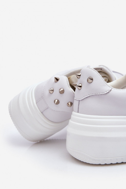 Pealiste omad Klassikalise mudeli spordijalatsid GOE LL2N4060 valget värvi Pealiste omad Klassikalise mudeli spordijalatsid GOE LL2N4060 valget värvi