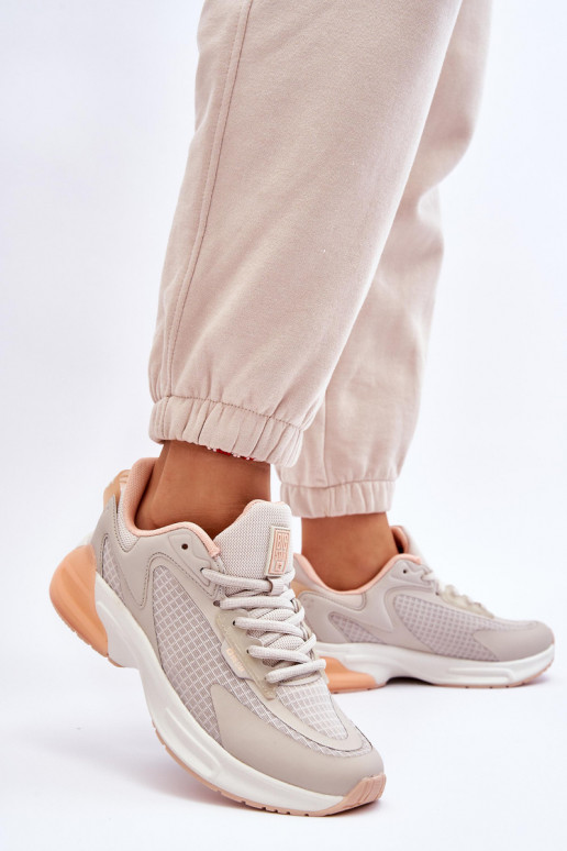 Mugavad spordijalatsid Memory Foam System Big Star LL274336 beeži värvi Mugavad spordijalatsid Memory Foam System Big Star LL274336 beeži värvi