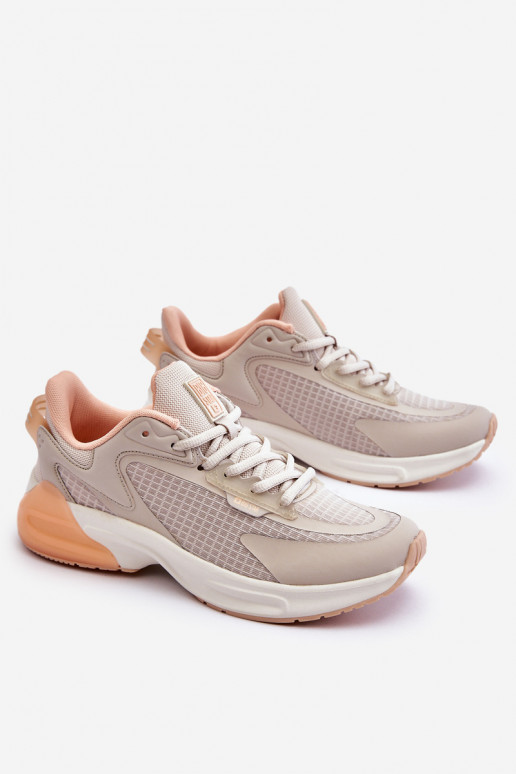 Mugavad spordijalatsid Memory Foam System Big Star LL274336 beeži värvi Mugavad spordijalatsid Memory Foam System Big Star LL274336 beeži värvi