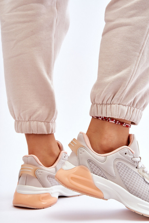 Mugavad spordijalatsid Memory Foam System Big Star LL274336 beeži värvi Mugavad spordijalatsid Memory Foam System Big Star LL274336 beeži värvi