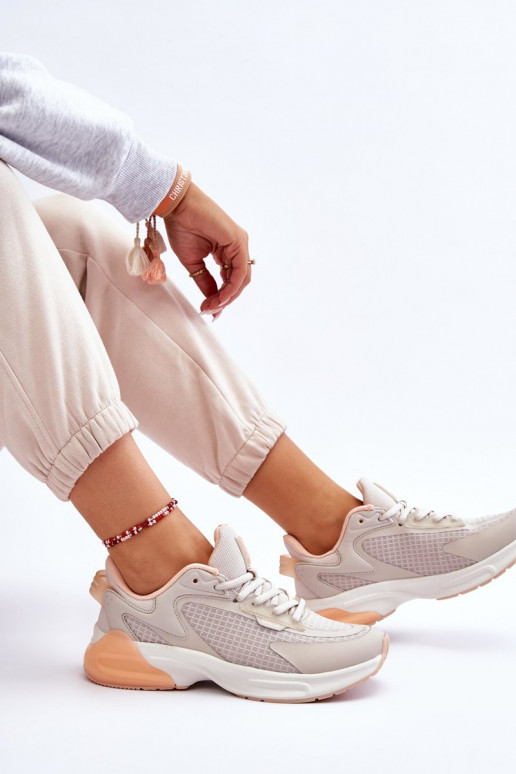 Mugavad spordijalatsid Memory Foam System Big Star LL274336 beeži värvi Mugavad spordijalatsid Memory Foam System Big Star LL274336 beeži värvi