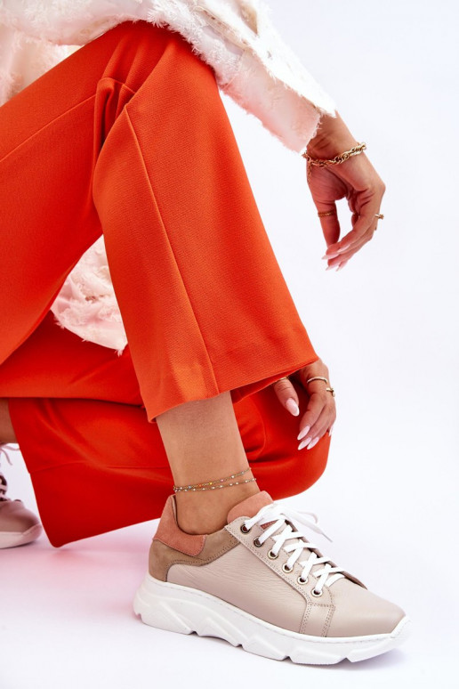 Mugav Pealhk spordijalatsid platvormiga beeži värvi Alisane Mugav Pealhk spordijalatsid platvormiga beeži värvi Alisane