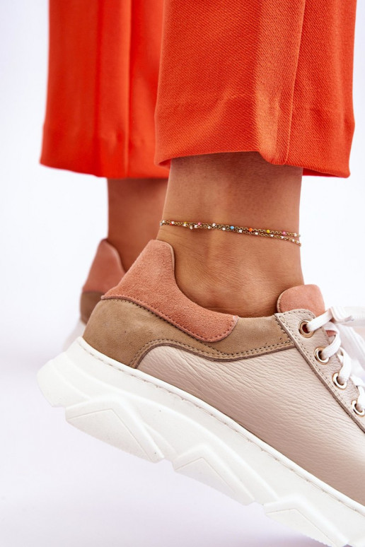 Mugav Pealhk spordijalatsid platvormiga beeži värvi Alisane Mugav Pealhk spordijalatsid platvormiga beeži värvi Alisane