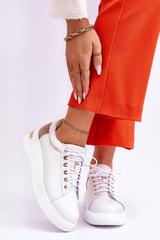 Pealiste omad Pealhk spordijalatsid platvormiga valget värvi Caressa Pealiste omad Pealhk spordijalatsid platvormiga valget värvi Caressa