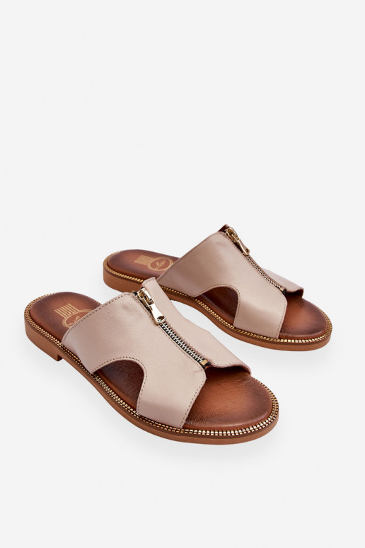 Pealiste omad Sussid dekoratiivsete lukkudega beeži värvi Lemar Clarence Pealiste omad Sussid dekoratiivsete lukkudega beeži värvi Lemar Clarence