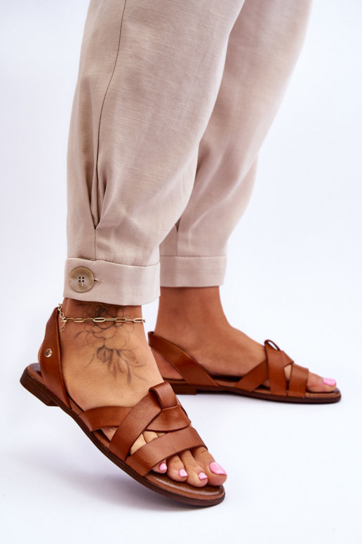 Zazoo 40185 Mugav Pealhk Lahtise kannaga pruunid värvi