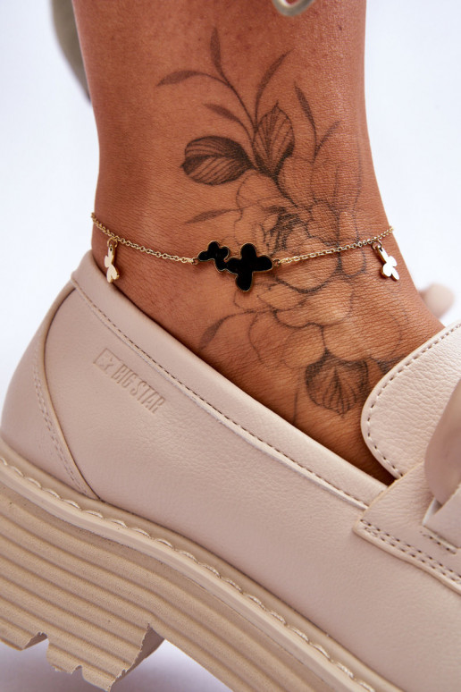 Pealhk Mokassiinid jalatsid Big Star LL274581 beeži värvi Pealhk Mokassiinid jalatsid Big Star LL274581 beeži värvi