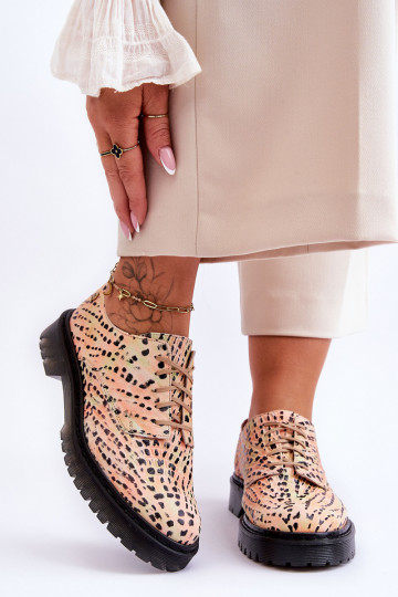 Pealiste omad Pealhk jalatsid Oxfordid Sellel onciejka 04087-18 Oranžosisseo-msuud