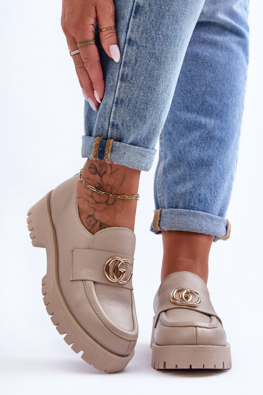 Stiilsed jalanõud kaunistustega beeži värvi Rosefalls Stiilsed jalanõud kaunistustega beeži värvi Rosefalls