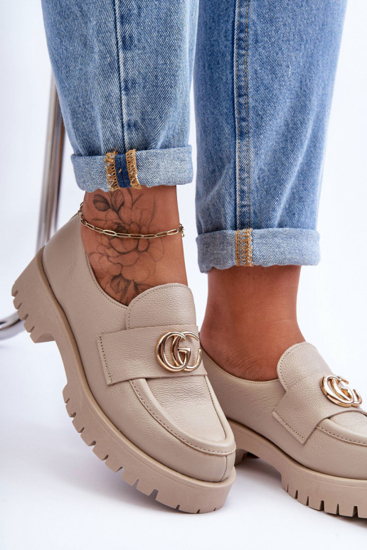 Stiilsed jalanõud kaunistustega beeži värvi Rosefalls Stiilsed jalanõud kaunistustega beeži värvi Rosefalls