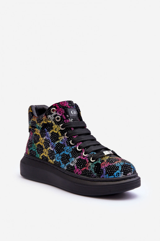 spordijalatsid platvormiga Rhinestones GOE MM2N4009 msuud spordijalatsid platvormiga Rhinestones GOE MM2N4009 msuud