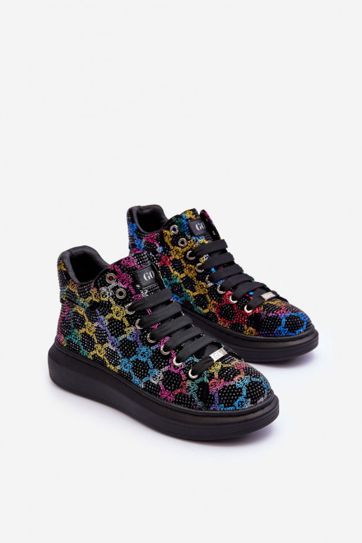 spordijalatsid platvormiga Rhinestones GOE MM2N4009 msuud spordijalatsid platvormiga Rhinestones GOE MM2N4009 msuud