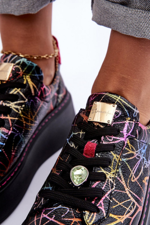 Pealhk spordijalatsid platvormiga Sellel onciejka 06191-39 Mitmevärvilised