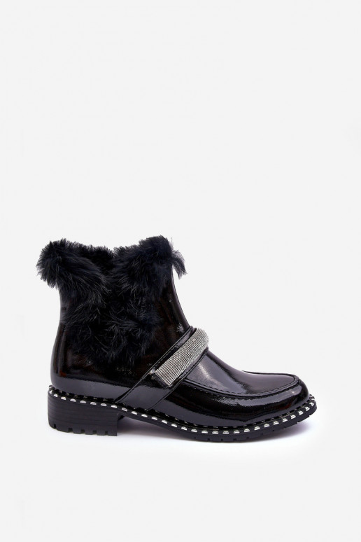 Sellel ondal Pealiste poolsaapad Laque karusnahaga Ja Dekoratsioon S.Barski MR870-74 msuud