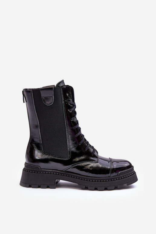 Pealhk Pealiste omad saapad nööritavad msuud Nicole 2836