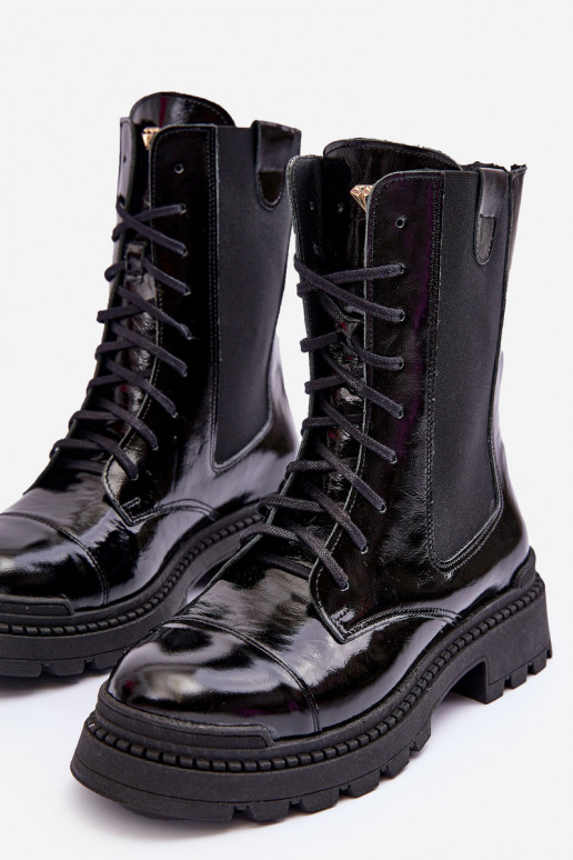 Pealhk Pealiste omad saapad nööritavad msuud Nicole 2836