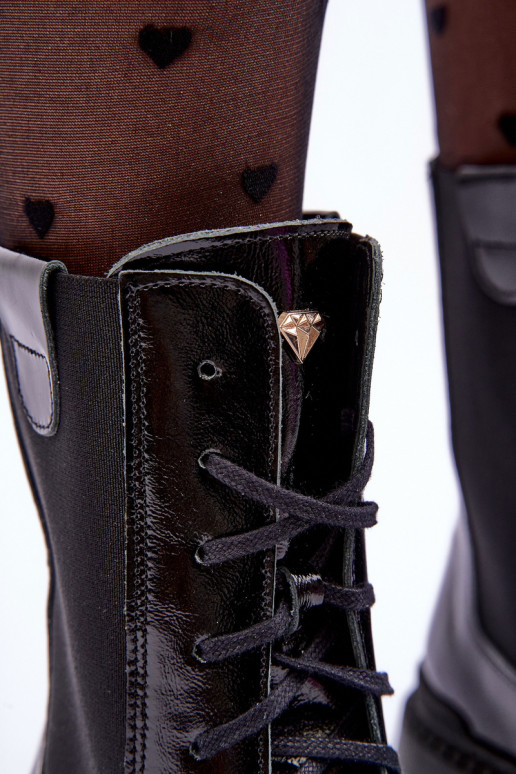 Pealhk Pealiste omad saapad nööritavad msuud Nicole 2836