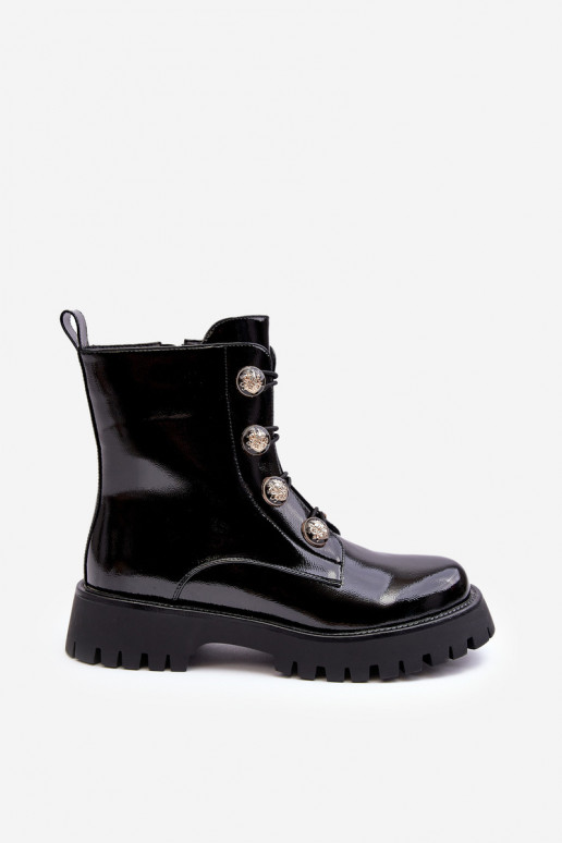 Pealiste omad voodriga Pealiste poolsaapad Koos Ornatei Guzikami D&A MR870-51 msuud Pealiste omad voodriga Pealiste poolsaapad Koos Ornatei Guzikami D&A MR870-51 msuud