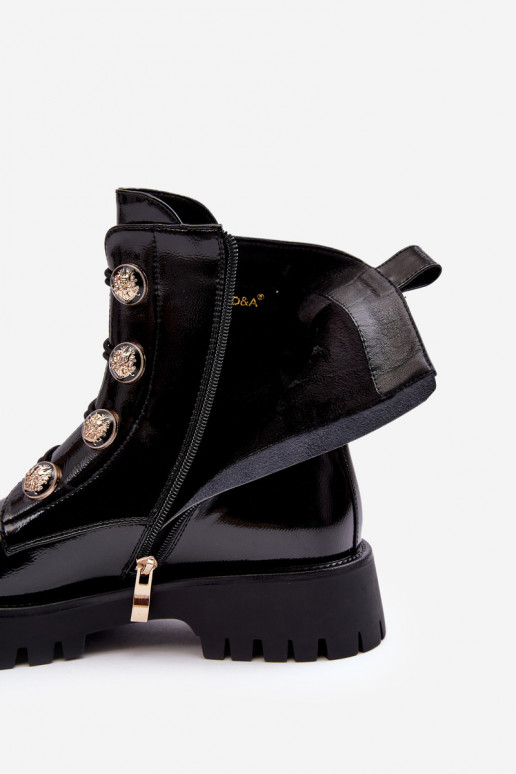 Pealiste omad voodriga Pealiste poolsaapad Koos Ornatei Guzikami D&A MR870-51 msuud Pealiste omad voodriga Pealiste poolsaapad Koos Ornatei Guzikami D&A MR870-51 msuud