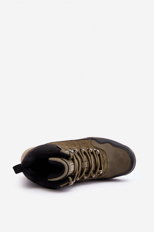 Pealiste omad Voodriga matkasaapad Khakivärvi Big Star MM274480 Pealiste omad Voodriga matkasaapad Khakivärvi Big Star MM274480