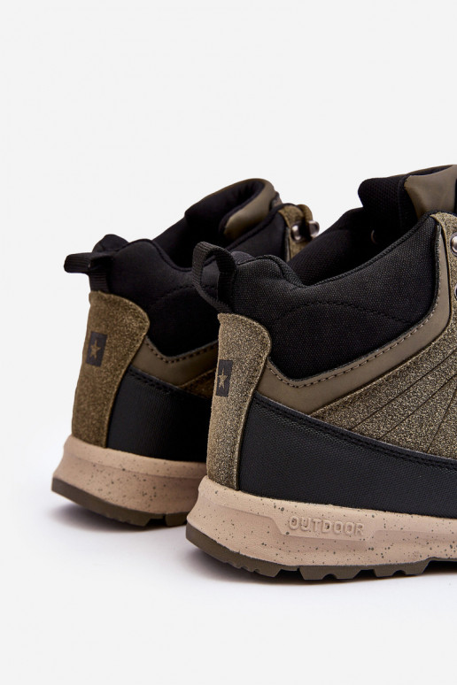 Pealiste omad Voodriga matkasaapad Khakivärvi Big Star MM274480 Pealiste omad Voodriga matkasaapad Khakivärvi Big Star MM274480