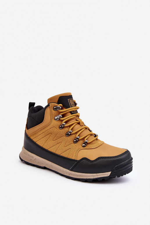 Pealiste omad Voodriga matkasaapad pruunid värvi Big Star MM274479