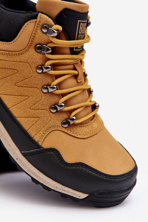 Pealiste omad Voodriga matkasaapad pruunid värvi Big Star MM274479