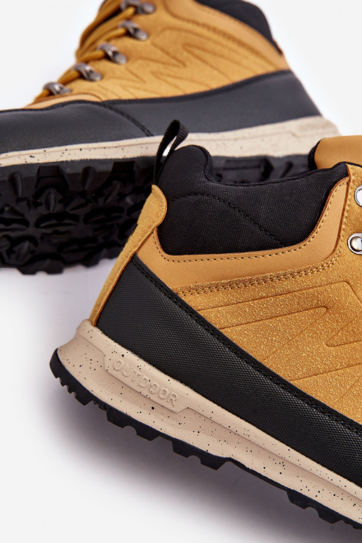 Pealiste omad Voodriga matkasaapad pruunid värvi Big Star MM274479