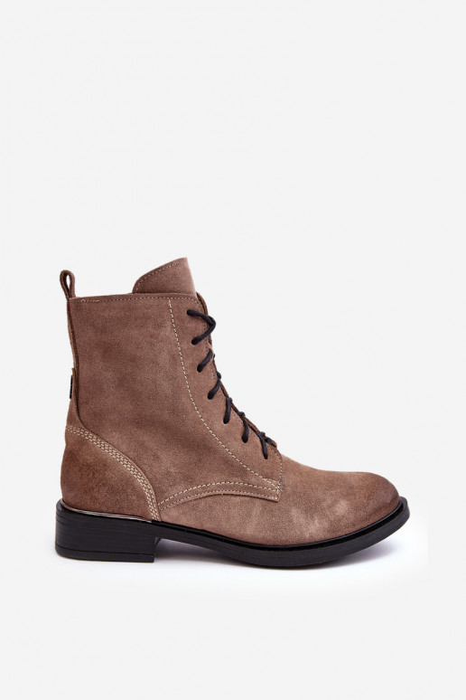 Mugav seemisnakhsed voodriga Pealiste poolsaapad pruunid värvi Lemar Revin