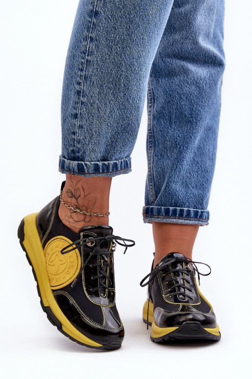 Pealiste omad spordijalatsid Pealhk Sellel onciejka 06295-01 Must-Kollased Pealiste omad spordijalatsid Pealhk Sellel onciejka 06295-01 Must-Kollased