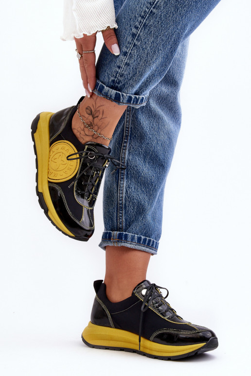 Pealiste omad spordijalatsid Pealhk Sellel onciejka 06295-01 Must-Kollased Pealiste omad spordijalatsid Pealhk Sellel onciejka 06295-01 Must-Kollased