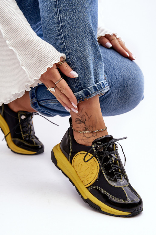 Pealiste omad spordijalatsid Pealhk Sellel onciejka 06295-01 Must-Kollased Pealiste omad spordijalatsid Pealhk Sellel onciejka 06295-01 Must-Kollased