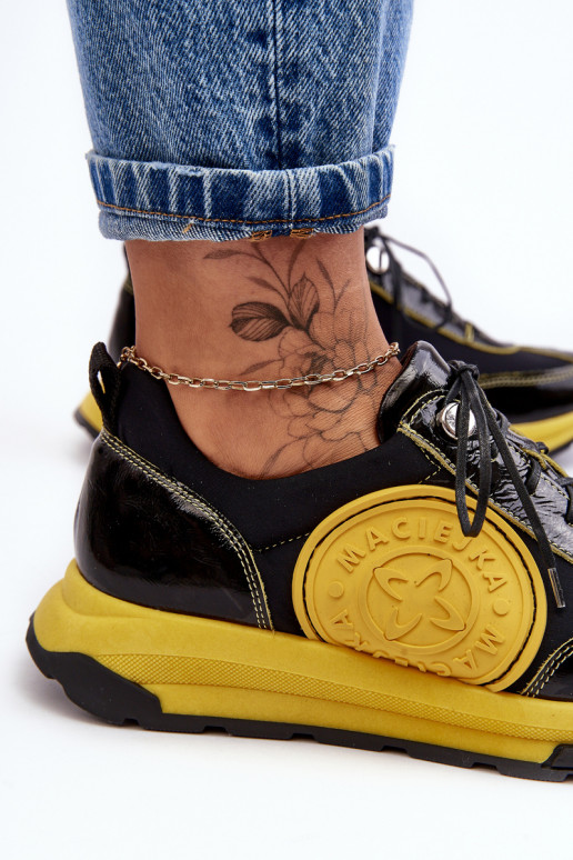 Pealiste omad spordijalatsid Pealhk Sellel onciejka 06295-01 Must-Kollased Pealiste omad spordijalatsid Pealhk Sellel onciejka 06295-01 Must-Kollased