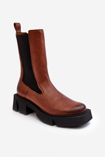 Saapad Laura Messi 2693/229 pruuni värvi 2