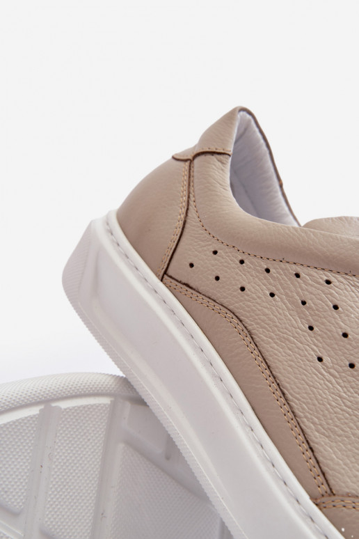 meeste omad spordijalatsid Pealhk Zazoo 1544 beeži värvi