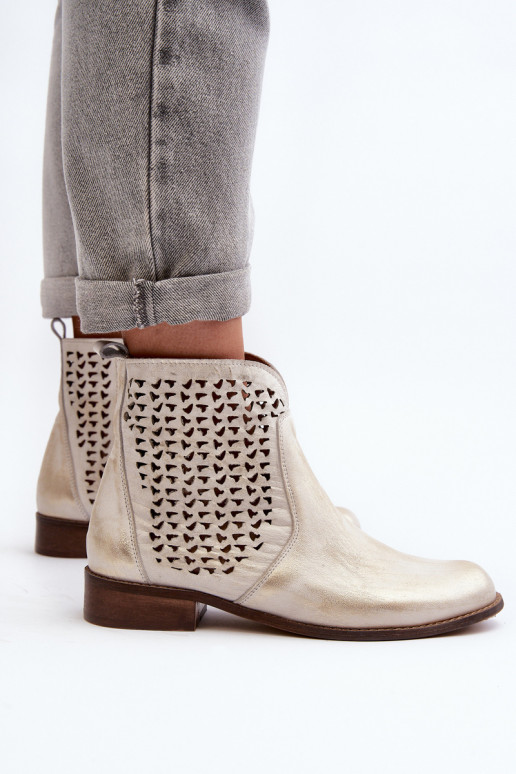 Zazoo 2791 Pealhk Saapad Kuldset värvi Zazoo 2791 Pealhk Saapad Kuldset värvi