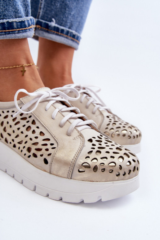 Zazoo 2821 Pealhk jalatsid Pealiste omad Ažuurne Kuldset värvi Zazoo 2821 Pealhk jalatsid Pealiste omad Ažuurne Kuldset värvi