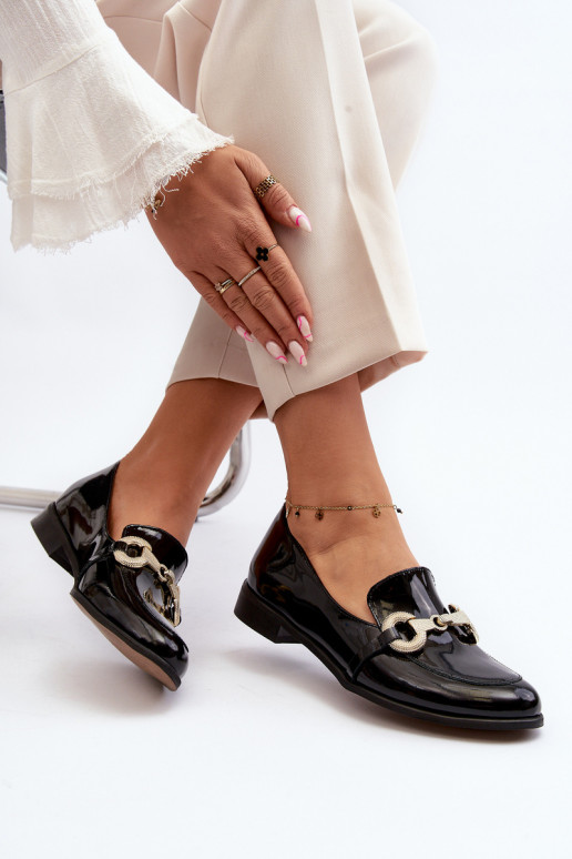 Zazoo 2880 Pealiste omad Mokassiinid Laque kaunistustega msuud Zazoo 2880 Pealiste omad Mokassiinid Laque kaunistustega msuud