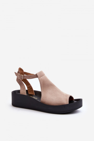 Zazoo 2914 Pealistesandaalid beeži värvi