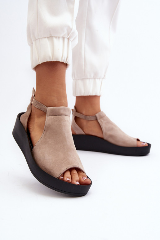 Zazoo 2914 Pealistesandaalid beeži värvi Zazoo 2914 Pealistesandaalid beeži värvi