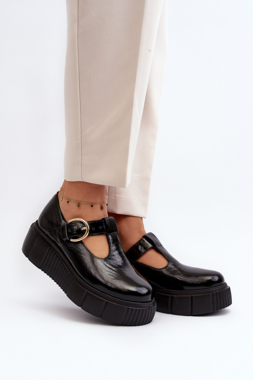 Zazoo 20102 Moekad Laque jalatsid platvormiga msuud Zazoo 20102 Moekad Laque jalatsid platvormiga msuud