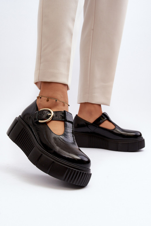 Zazoo 20102 Moekad Laque jalatsid platvormiga msuud Zazoo 20102 Moekad Laque jalatsid platvormiga msuud