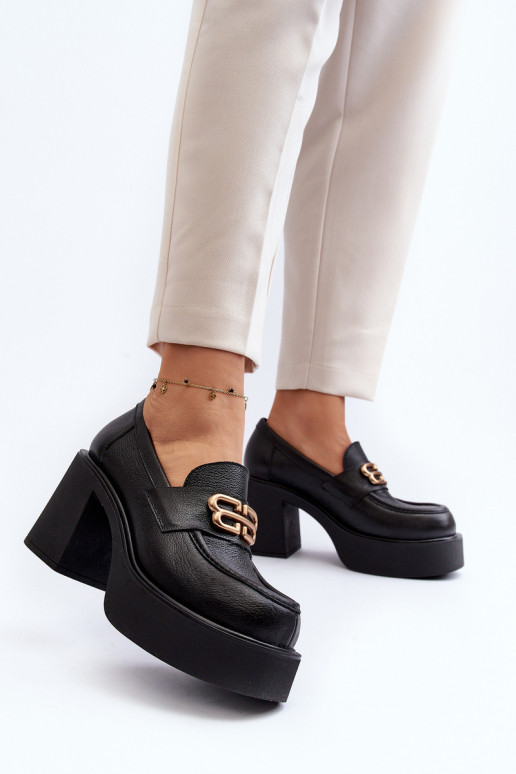 Zazoo 20170 jalatsid Pealhk Pealiste omad kõrge jämeda kontsaga msuud Zazoo 20170 jalatsid Pealhk Pealiste omad kõrge jämeda kontsaga msuud