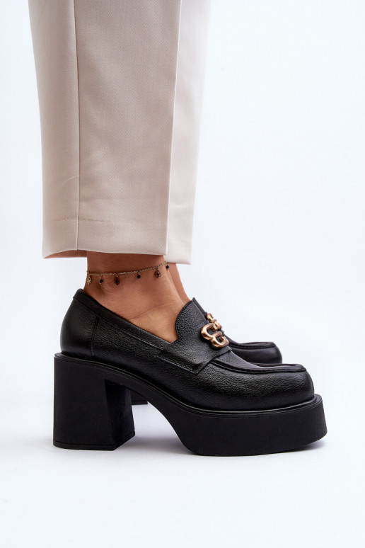 Zazoo 20170 jalatsid Pealhk Pealiste omad kõrge jämeda kontsaga msuud Zazoo 20170 jalatsid Pealhk Pealiste omad kõrge jämeda kontsaga msuud