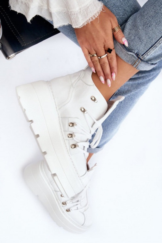 Zazoo 3416 Pealhk Pealiste omad spordijalatsid valget värvi